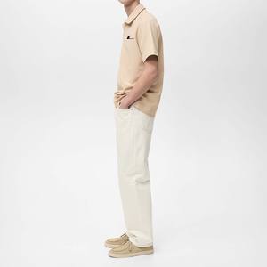 เสื้อเชิ้ตแขนสั้นผู้ชายผ้าใยไผ่ 100% ระบายอากาศดี ซิปหน้าแบบครึ่งซิป ดีไซน์ใหม่สำหรับฤดูร้อน - Product Image 2