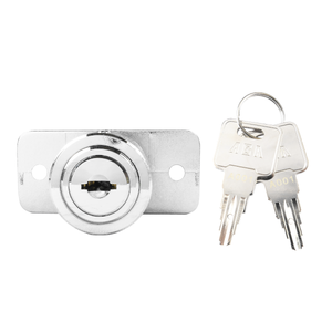 Cylindres de serrure à poussoir en alliage de zinc les plus vendus pour meubles de bureau et portes coulissantes en bois - Product Image 3