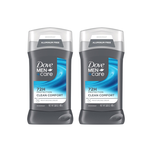 Desodorante en Barra Dove Men+Care Sándalo + Ámbar, Paquete de 4, Protección 72H, 2.6 oz, Humectante a Base de Plantas, Manteca de Karité - Product Image 1