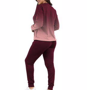 Vente en gros de survêtements de gym en polyester vêtements de course et de fitness pour femmes dernière conception de survêtements d'hiver pour femmes adultes de haute qualité - Product Image 5