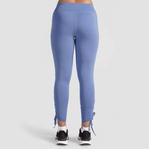 Leggings de yoga (3XL) à bordure ruban lavande, coupe ajustée, effet push-up, en Spandex Nylon extensible, avec strass et motif Tie-Dye, adaptés à la gym - Product Image 2