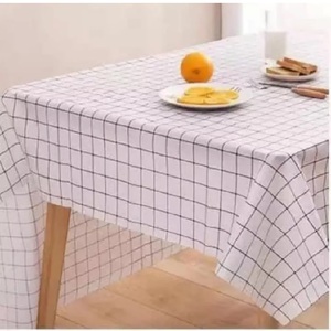 Woven stripe tablecloth Rectangle Floral Tablecloth For Banquet Home 100% pure cotton Custom Decorate <b>table</b> <b>cover</b> for Restaurant - Product Image 5