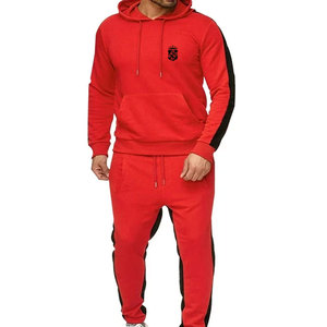 Best Selling Men's Winter Tracksuit Light <b>Weight</b> Street Wear with Hooded Collar Solid Pattern Latest Design Online <b>Sale</b> - Product Image 2