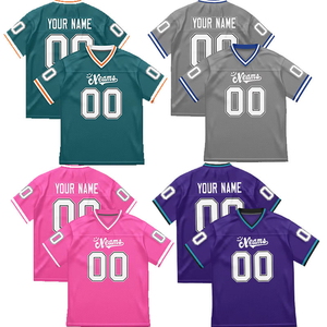 Camiseta de Fútbol Personalizada para Hombre, Nombre y Número Personalizados, Camiseta de Equipo, Múltiples Colores, Cuello en V, Manga Corta, Colección de Uniformes Deportivos - Product Image 1