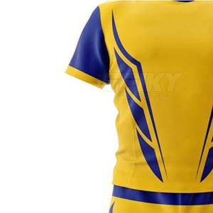 Ensemble uniforme en sergé extensible de qualité supérieure pour l'impression de rugby américain 2025 nouveau pas cher - Product Image 5