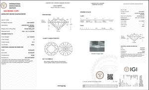 E Color VS2 Claridad Tamaño 2,41 Ct Pulido Labgrown Diamante Forma Redonda Joyería de Diamantes Sueltos Diamantes - Product Image 5