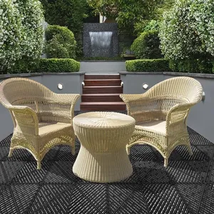 Baldosas de suelo de garaje de 40x40cm entrelazadas, 25 uds., accesorios para suelo de drenaje de agua - Product Image 1