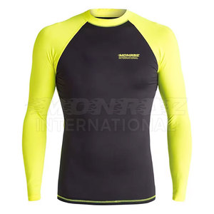 Camisetas de Compresión de Manga Corta para Hombre, Color Personalizado, Ecológicas, Transpirables, Cuello Redondo, para Venta en Línea - Product Image 1