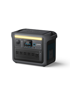 Anker SOLIX C1000 <b>Solar</b> <b>Generator</b> with 200W Panel Lithium Ion Battery MPPT Controller Remote Flashlight Jump Starter RV Port - Product Image 1