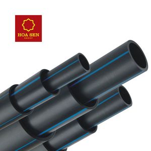 Tuyau en plastique écologique de haute qualité en polyéthylène haute densité (HDPE), durable, haute pression, diverses applications, drainage, Vietnam - Product Image 1