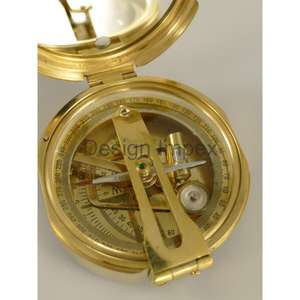 Brújula de lujo Artículos de regalo promocionales Caja de madera Embalada Brújula de latón Artículos náuticos decorativos Artesanía más vendida Made-India - Product Image 2