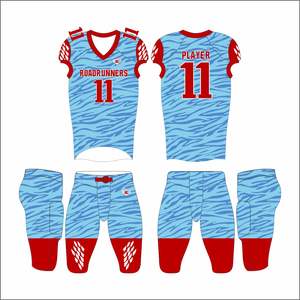 Meilleur uniforme de football américain haut de gamme personnalisable pour adulte, maillot en sergé respirant grande taille, numéro d'équipe personnalisé, teinture - Product Image 2