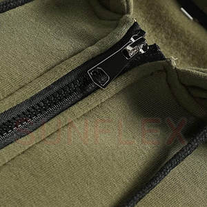 เสื้อฮู้ดฤดูหนาวของผู้ชายดีไซน์ใหม่สีตัดกันทำจากโพลีเอสเตอร์/ ฝ้ายเบื้องต้น - Product Image 5