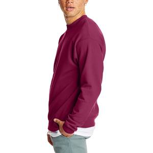 Men's Hoodies Manufacture Blank Round Neck Custom Puff Printing Logo Long Sleeve Oversized Embroidered Sweatshirt <b>For</b> Men - Product Image 6