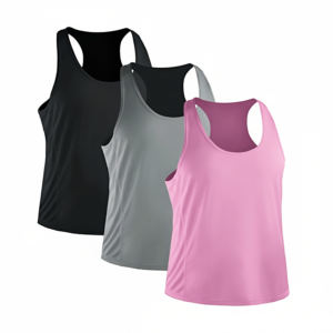 เสื้อกล้ามไซส์ใหญ่พิเศษของผู้ชายระบายอากาศได้น้ำหนักเบาและมีสไตล์สำหรับผู้ชายที่มีการใช้งานที่สมบูรณ์แบบสำหรับยิมชายหาดสวมใส่ในช่วงฤดูร้อนทุกวัน - Product Image 1