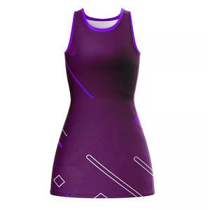 Uniforme de Netball sin Mangas de Color Sólido, Talla Grande, Estampado, Duradero, Último Diseño 2026, Hecho a Medida - Product Image 1