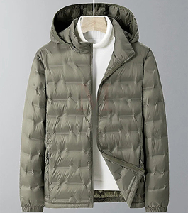 Chaqueta de invierno para hombre, sombrero, desmontable, acolchado, calefacción de grafeno, cálido, con capucha, rompevientos disponible 2024 - Product Image 2
