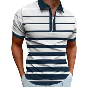 Indian Producers And Supplier OEM Mens Fashion Polo T-shirt 100% Cotton Mens Short Sleeve Plus Size Knit Custom Logo Polo Tees