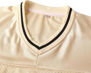 Camiseta Deportiva de Fútbol Americano para Hombre, Estilo Hip Hop, Personalizable con Nombre de Equipo, Informal, para Gimnasio, Entrenamiento, Ropa Urbana - Product Image 4