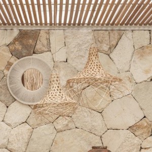 TienPhong Wholesale B2B Cheap Price Handmade Bukit Rattan Pendant <b>Lamp</b> <b>Shade</b> for Decor Living Room - Product Image 4