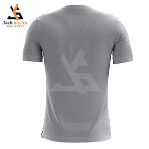 Maillots de football personnalisés par sublimation avec numéro et logo personnalisés, respirants, séchage rapide, 100% polyester, unisexe, vente en gros - Product Image 2