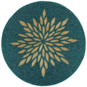 Napperons ronds en perles de verre par glowin fashion - Product Image 2