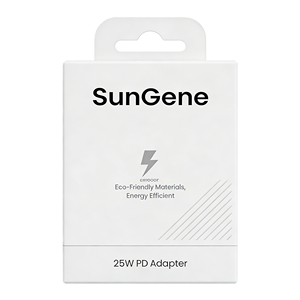 กล่องบรรจุภัณฑ์กระดาษรีไซเคิลพิมพ์โลโก้ตามสั่ง ราคาโรงงาน สำหรับอุปกรณ์อิเล็กทรอนิกส์ กล่องอะแดปเตอร์ปลั๊กไฟสำหรับเดินทาง - Product Image 3