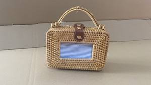 Precio al por mayor, la mejor calidad con bolsa de ratán con bolsas de diseñador de tela de algodón hechas a mano del mejor proveedor en Vietnam - Product Image 3