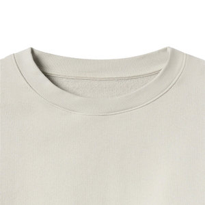 เสื้อสเวตเตอร์ผู้ชายผ้าฝ้ายผสมแบบสวมหัวแบบเรียบสวมใส่สบายแบบกำหนดเองมาใหม่ - Product Image 3