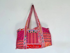 Sac de voyage de luxe en coton matelassé à imprimé sport, grande capacité, durable, avec fermeture à glissière - Product Image 3