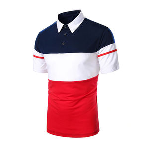 Polo de verano 2024 para hombre para negocios, estilo ajustado de un solo color, nueva tendencia de verano, moda informal versátil - Product Image 6