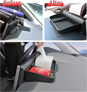 Bandeja de Almacenamiento para el Tablero de Instrumentos para Toyota Corolla 2019-2022 Cross 2024, Caja de Exhibición para la Consola Central, Bandeja Oculta Detrás de la Pantalla, Accesorios - Product Image 6