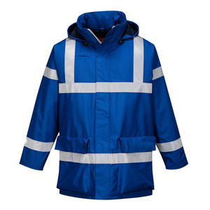 Chaqueta de lluvia reflectante impermeable de alta calidad con cinta reflectante de alta visibilidad para la temporada de primavera - Product Image 3