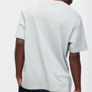 T-shirts pour hommes 100% coton, t-shirt en jersey biologique pour hommes, manches courtes, t-shirt décontracté pour hommes, tee-shirt d'été - Product Image 5