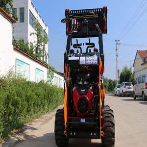 Minicargadora diésel a gasolina, minicargadora diésel sobre orugas, minicargadora sobre ruedas - Product Image 5