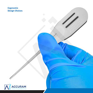 เครื่องมือผ่าตัดถอนฟันแบบมืออาชีพชนิด Luxating Periotome ตรง ขนาด 3.0 มม. ด้ามจับ PPU สำหรับถอนฟันแบบไม่ใช้เครื่องมือ  ได้รับมาตรฐาน CE - Product Image 5