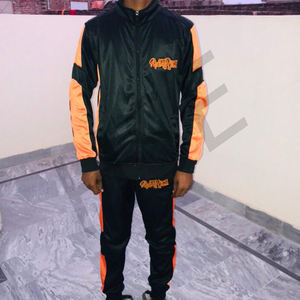 ชุดวอร์ม2ชิ้นแขนยาวกางเกงวอร์มลำลองสำหรับผู้ชายชุดออกกำลังกาย - Product Image 1