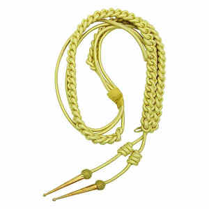 Elegantes accesorios de uniforme Aiguillette para trajes formales y presentaciones de vestidos ceremoniales - Product Image 1