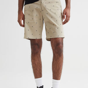 Short en molleton de coton 100% pour hommes, sweatshirts/shorts de fitness en velours côtelé solide personnalisés et écologiques - Product Image 3