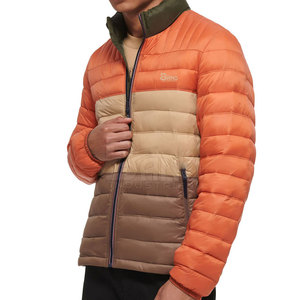 Chaqueta acolchada para hombre de calle alta tela de invierno de alta calidad con cuello levantado personalizable manga larga llegada directa de fábrica - Product Image 3
