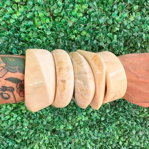 Bracelets et joncs en résine pour femmes, nouvelle collection, bijoux de style ange pour les fêtes et les mariages, haute qualité - Product Image 1