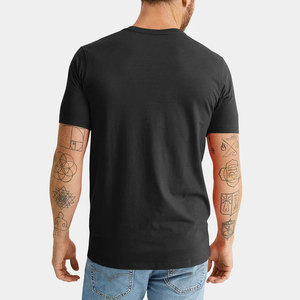 Next Level Unisex Black Dark Heather Camisetas unisex Next Level Apparel-Camiseta unisex Tri-Blend - Product Image 2