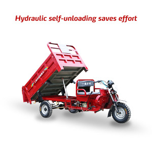 Triciclo de carga personalizable, triciclo de gasolina, carga para suministro de Rancho <span class=keywords><strong>y</strong></span> entrega de productos, motocicleta de 3 ruedas - Product Image 2