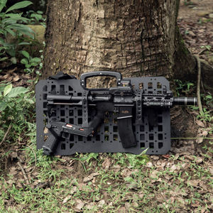 Panel rígido portátil, organizador táctico para asiento trasero de coche con asa, organizador de almacenamiento de coche resistente para almacenamiento modular - Product Image 3