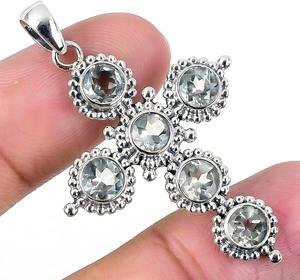 Meilleur Design Collier de Pierres Précieuses Améthyste Verte en Argent Sterling 925 Pendentif Cadeau de Mariage Parfait pour l'amour Avec 925 Bijoux Timbres - Product Image 3