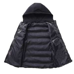 Chaleco Acolchado de Camuflaje Estilo Burbuja para Hombre, Nuevo Diseño, Deportivo, Cálido para Otoño e Invierno, con Cierre y Bolsillos Laterales - Product Image 2