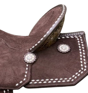 Sillín de diseñador hecho a mano de cuero Premium, duradero, cómodo, para carreras, sillín de caballo inglés occidental, superventas, equitación - Product Image 4