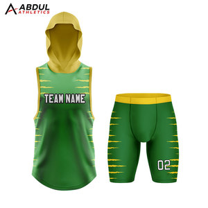 Conjunto de Uniforme de Flag Football de Alto Rendimiento, Jersey y Pantalones Cortos de Tela Ligera Diseñados para Comodidad e Identidad de Equipo - Product Image 1