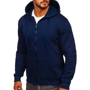 Oversized <b>Zip</b> <b>Up</b> Hoodie Custom Logo Loose Fit Cotton Blend Warm Unisex Casual Hoodie Basics Cotton Blended For Winter Wholesale - Product Image 1