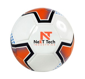 Ballon de football d'entraînement Next Tech Industries en matériau PU pour l'entraînement avec design personnalisé et logo personnalisé - Product Image 1